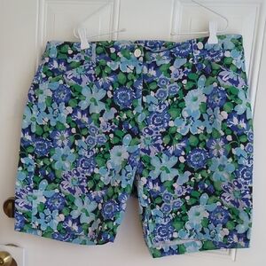 Talbots Woman Floral Shorts. Size 20W